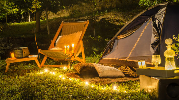 Who Doesn’t Love a Romantic Camping Trip?